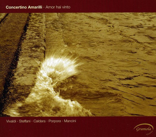 the album cover for Concertino Amarilli - Amor Hai Vinto