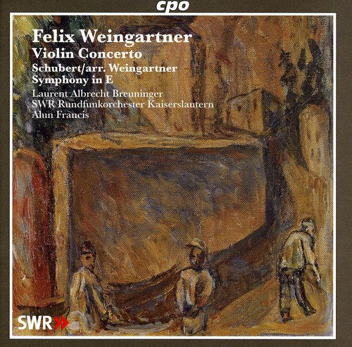 the album cover for Alun Francis - Violin Concerto Op 52 / Symphony in E