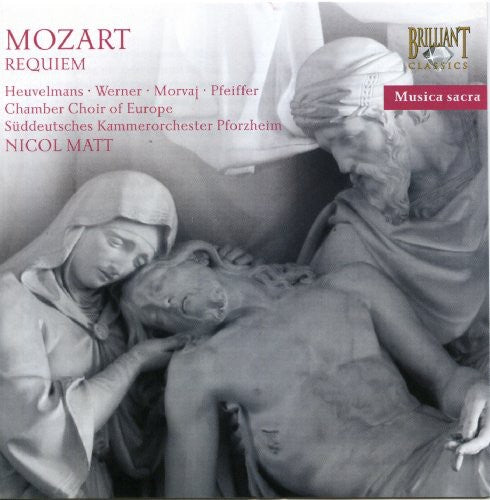 the album cover for W.A. Mozart - Requiem
