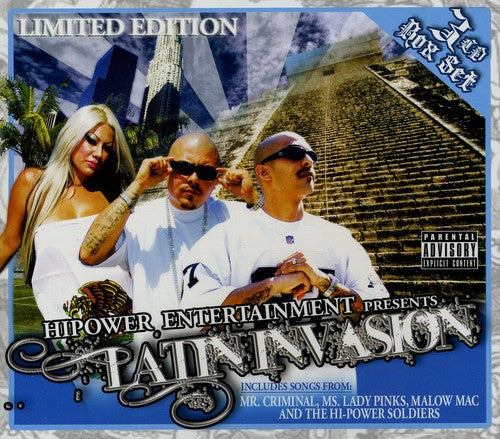 the album cover for Hip-Hop Explosion - Latin Invasion