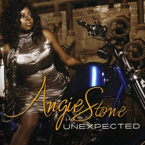 the album cover for Angie Stone - Unexpected