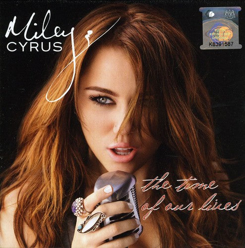 the album cover for Miley Cyrus - Time Of Our Lives [Import]