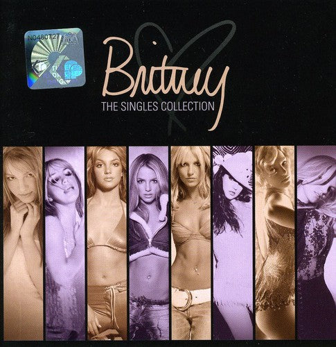 the album cover for Britney Spears - Singles Collection [Import]