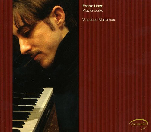 the album cover for Vincenzo Maltempo - Piano Works