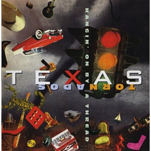 the album cover for Texas Tornados - Hangin On By A Thread