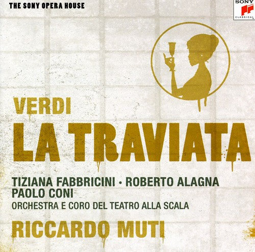 the album cover for Verdi / Alagna / Orch Del Teatro Alla Scala / Muti - La Traviata