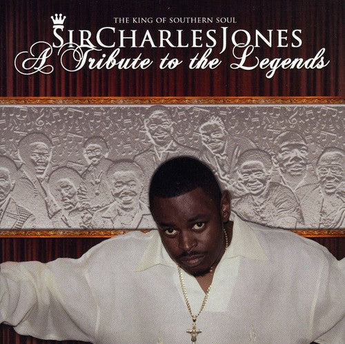 the album cover for Sir Jones Charles - A Tribute To The Legends