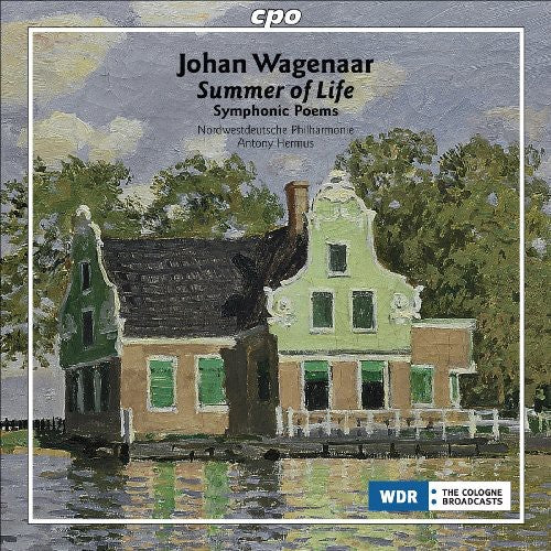 the album cover for J. Wagenaar - Summer of Life: Symphonic Poems