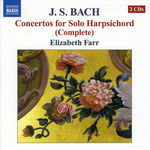 the album cover for Elizabeth Farr - Complete Concertos for Solo Harpsichord