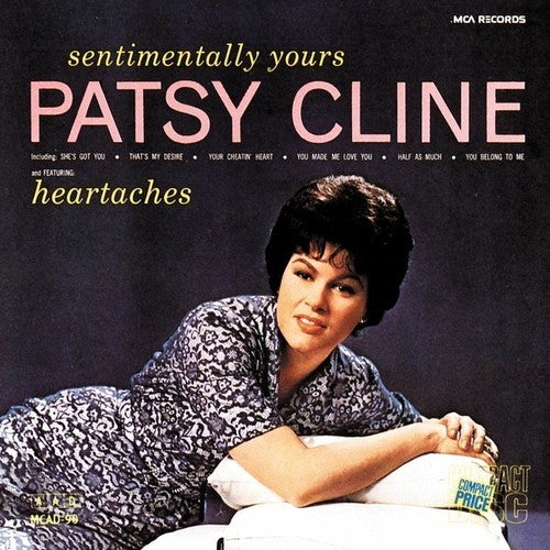 the album cover for Patsy Cline - Sentimentally Yours