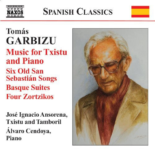 the album cover for T. Garbizu - Music for Txistu & Piano
