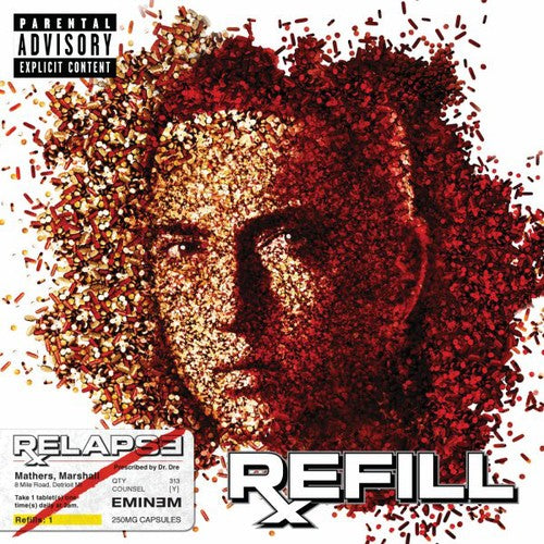 the album cover for Eminem - Relapse: Refill