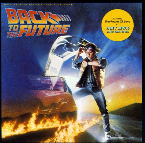 the album cover for Back To The Future [Movie] - Back To The Future [Soundtrack]