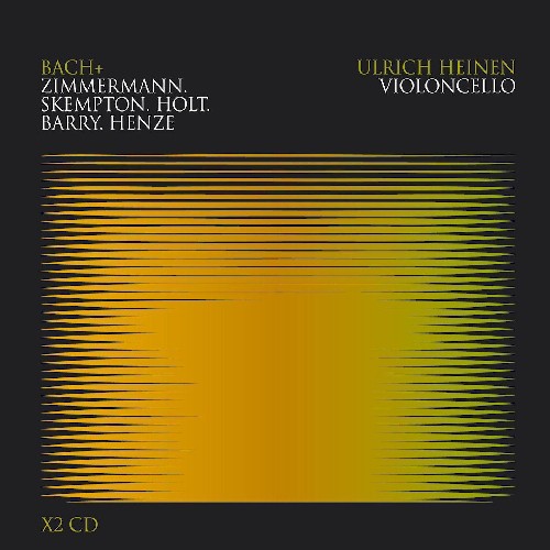 the album cover for Ulrich Heinen - Bach+