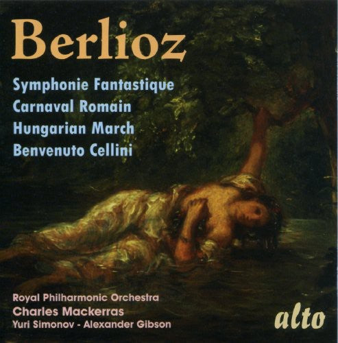 the album cover for The Royal Philharmonic Orchestra - Symphonie Fantastique / Overtures Roman Carnival &