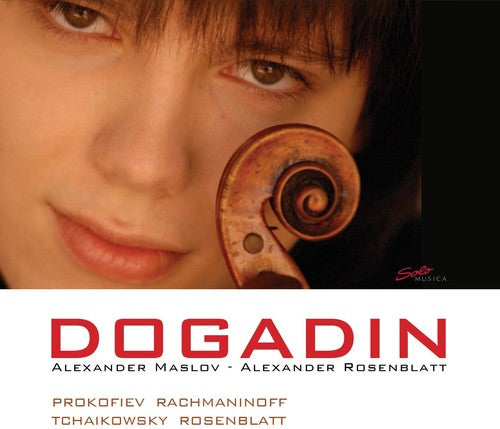 the album cover for Alexander Maslov - Violin Recital