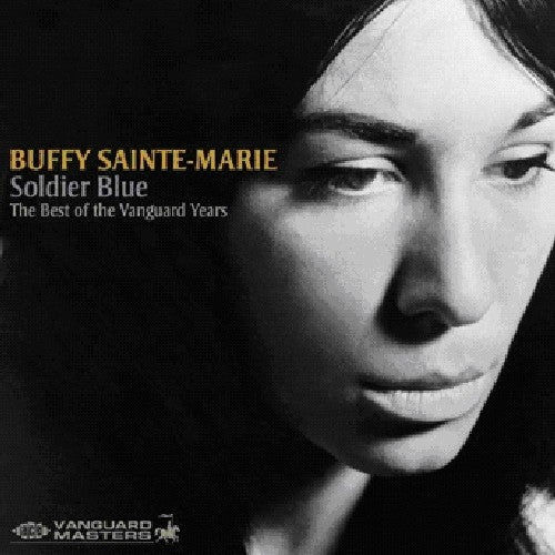 the album cover for Buffy Sainte-Marie - Soldier Blue Best Of The Vanguard Years [Import]