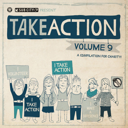 the album cover for Take Action! - Take Action, Vol. 9