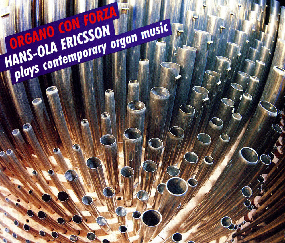 the album cover for HANS-OLA ERICSSON - Organo Con Forza 1 & 2