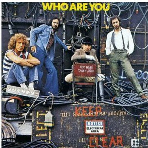 the album cover for The Who - Who Are You (remastered)