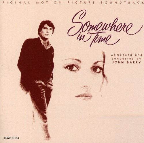the album cover for John Barry - Somewhere in Time (Original Soundtrack)