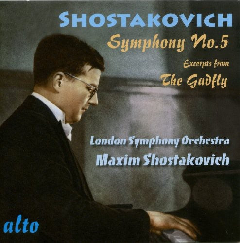 the album cover for London Symphony Orchestra - Symphony 5: Gadfly Suite