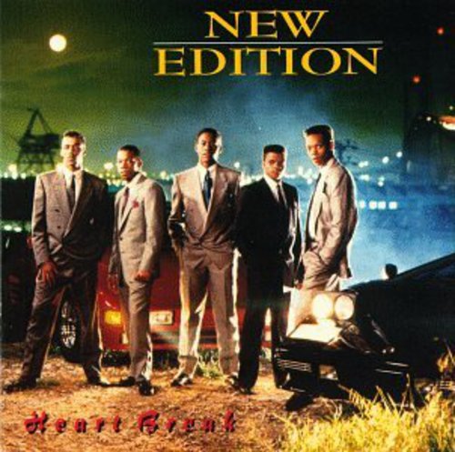 the album cover for New Edition - Heart Break