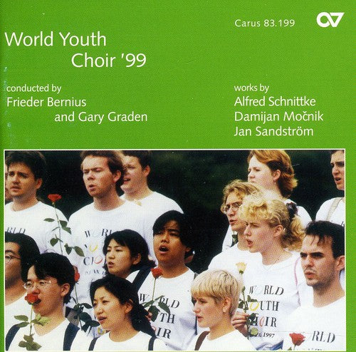 the album cover for Scnittke/Mocnic/Sandstrom - World Youth Choir 99