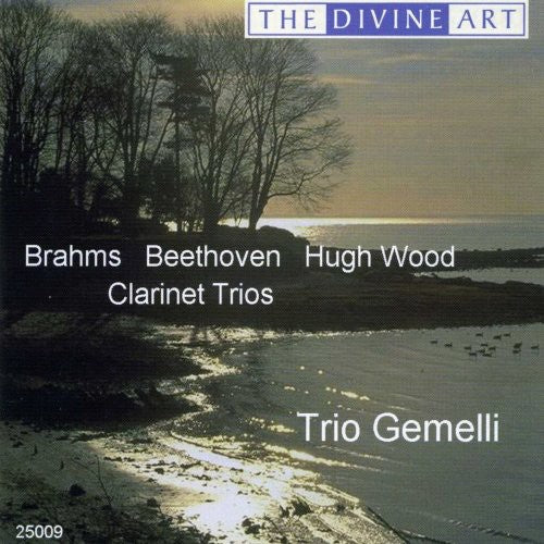 the album cover for Trio Gemelli - Brahms/Beethoven/Wood : Clarinet Trios
