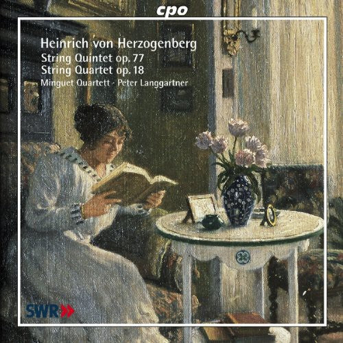 the album cover for Minguet Quartet - String Quintet Op 77 / String Quartet Op 18