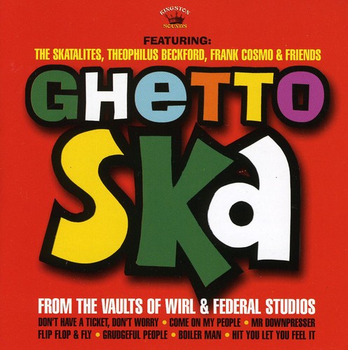 the album cover for Ghetto Ska / Various - Ghetto Ska / Various