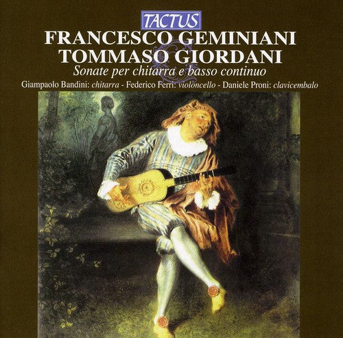 the album cover for Giampaolo Bandini - Sonatas for Guitar & Accompaniment