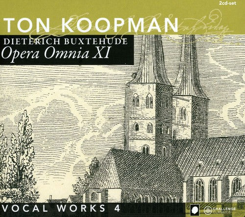 the album cover for D. BUXTEHUDE - Complete Works 11 / Vocal Works 4