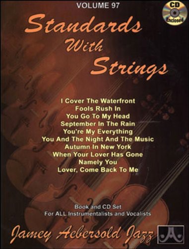 the album cover for Jamey Aebersold - Lennie Niehaus: Standards with Strings