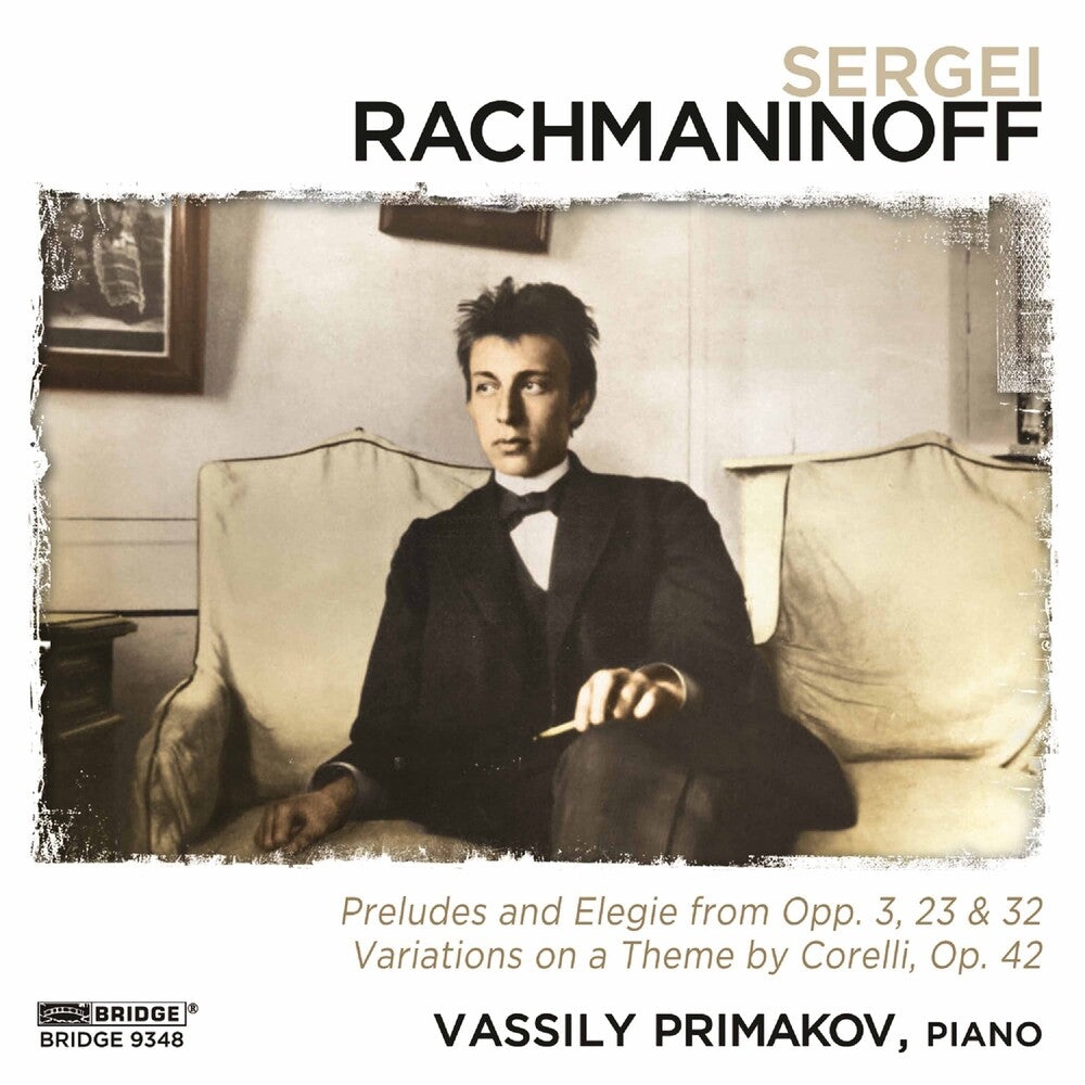 the album cover for Vassily Primakov - Rachmaninoff Recital