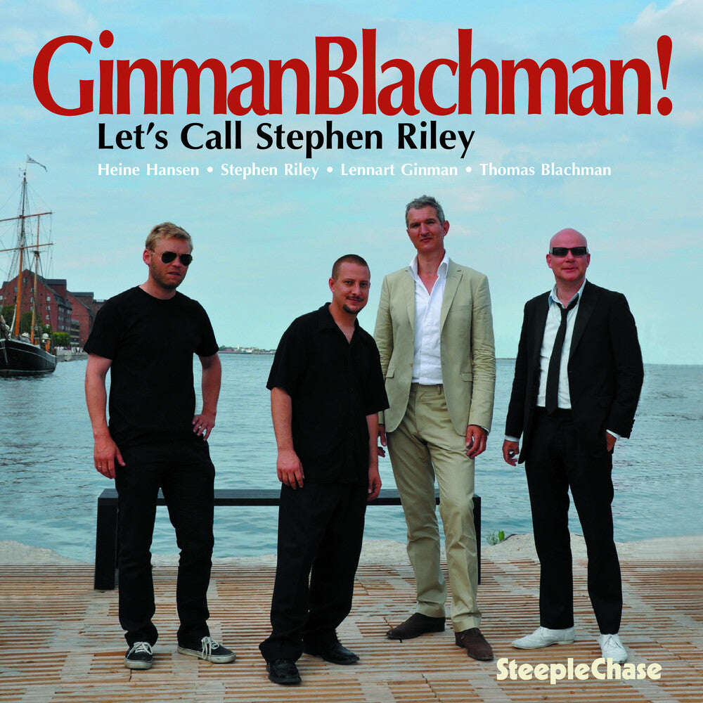 the album cover for Ginmanblachman - Let's Call Stephen Riley