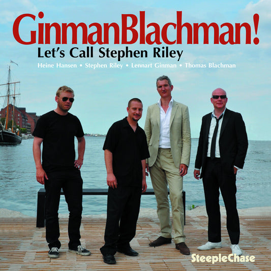 the album cover for Ginmanblachman - Let's Call Stephen Riley
