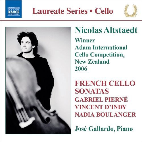 the album cover for Nicolas Altstaedt - French Cello Sonatas
