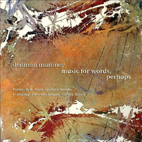 the album cover for Shelley Hirsch - Music for Words Perhaps