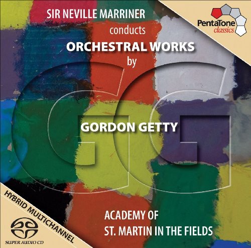 the album cover for Getty / Amf / Marriner - Orchestral Music