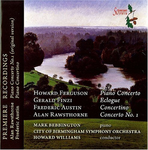 the album cover for Mark Bebbington - Piano Concertos