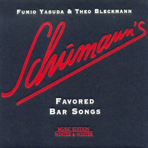 the album cover for Fumio Yasuda - Schumann's Favored Bar Songs