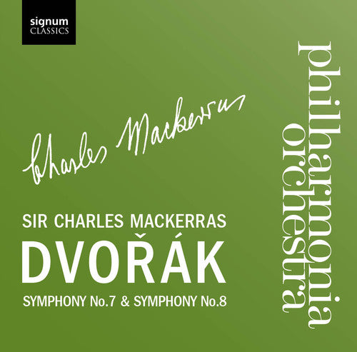 the album cover for Charles Mackerras - Symphony 7 & 8