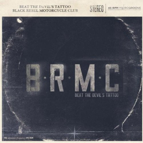 the album cover for Black Rebel Motorcycle Club - Beat The Devil's Tattoo
