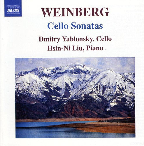the album cover for Dmitry Yablonsky - Cello Sonatas
