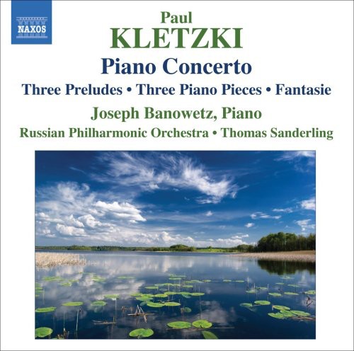 the album cover for Joseph Banowetz - Piano Concerto / Three Preludes / Three Piano Piec