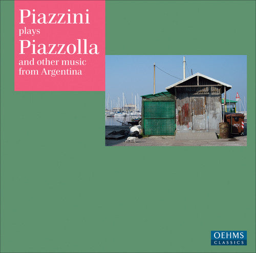 the album cover for Carmen Piazzini - Piazzini Plays Piazzolla & Other Music from Argent