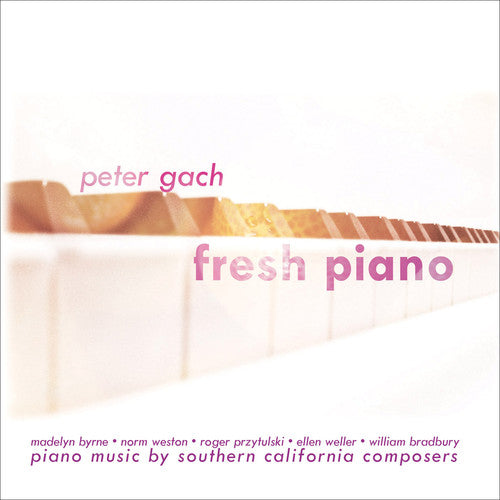 the album cover for Peter Gach - Fresh Piano