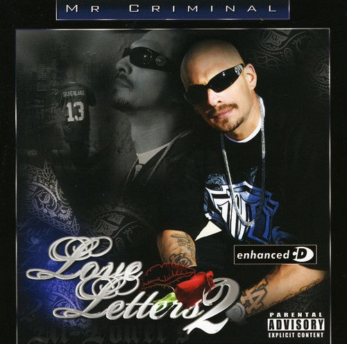 the album cover for Mr Criminal - Love Letters, Vol. 2