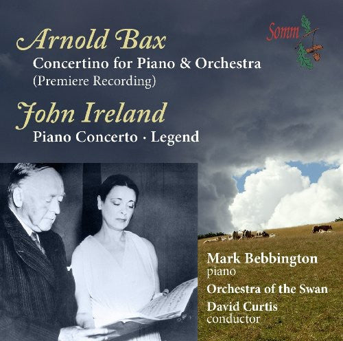 the album cover for Mark Bebbington - Piano Concertos